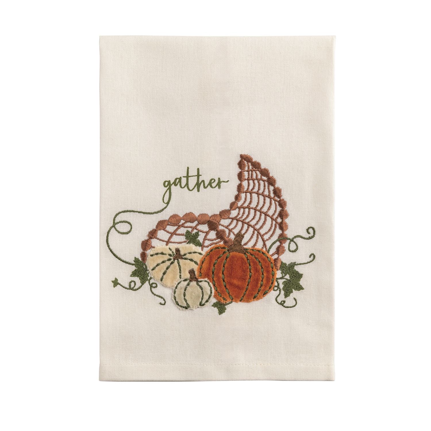 Velvet Cornucopia Tea Towel