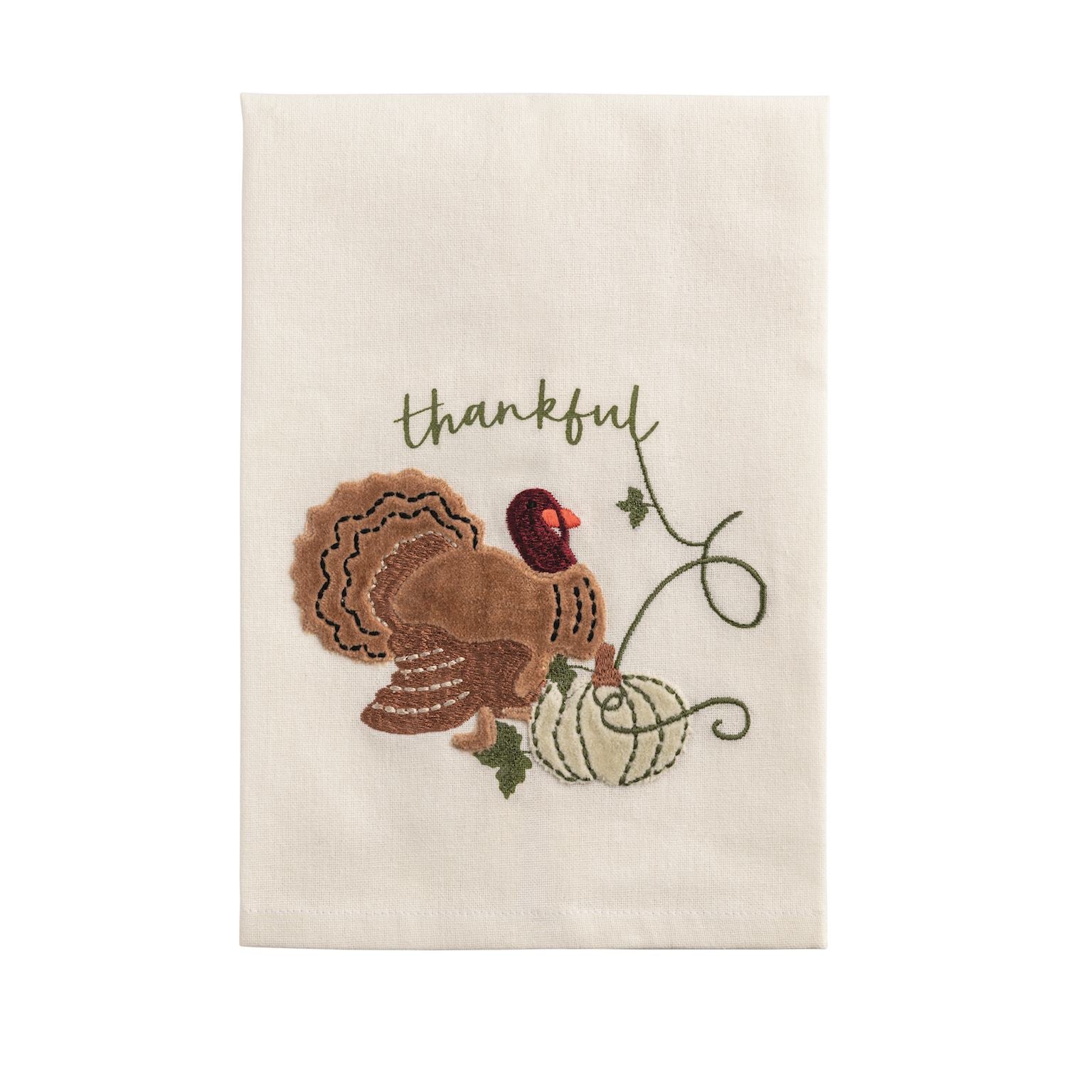 Velvet Turkey Tea Towel