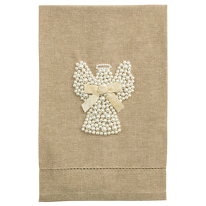Angel Pearl Tea Towel