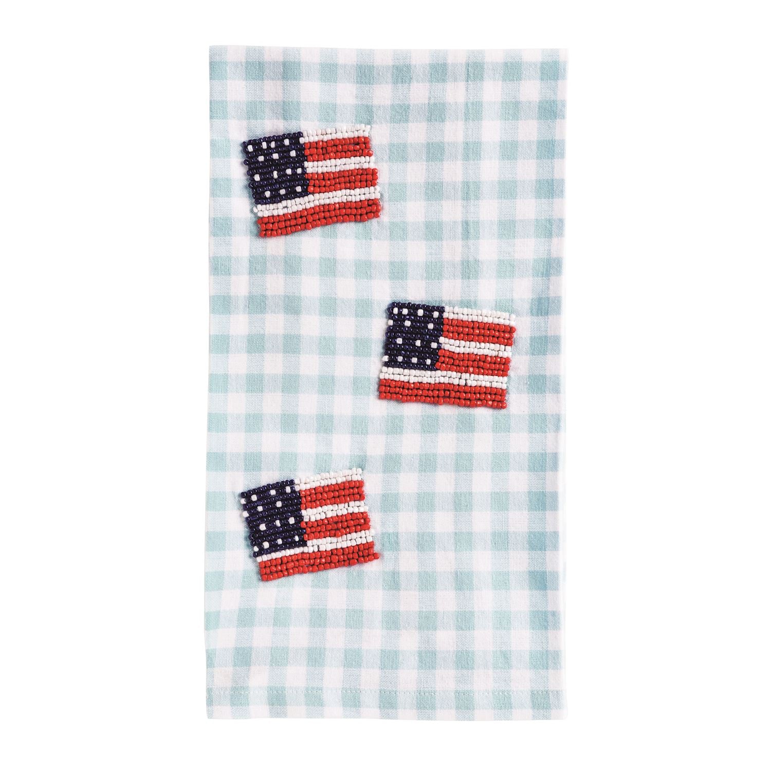 Flag Beaded Towel
