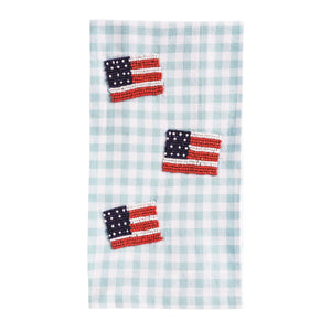 Flag Beaded Towel