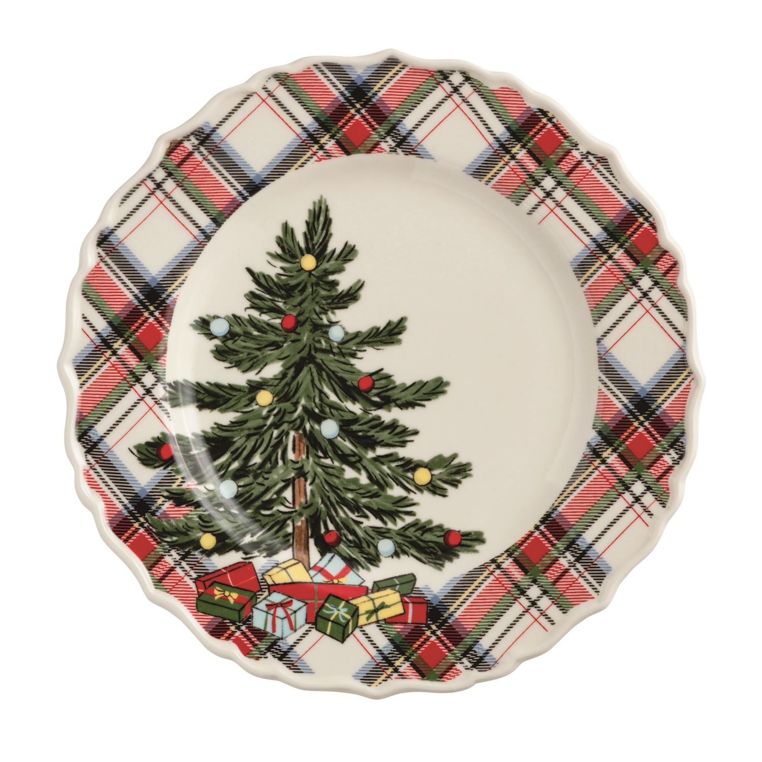 Tree Tartan Plate