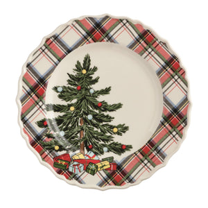 Tree Tartan Plate