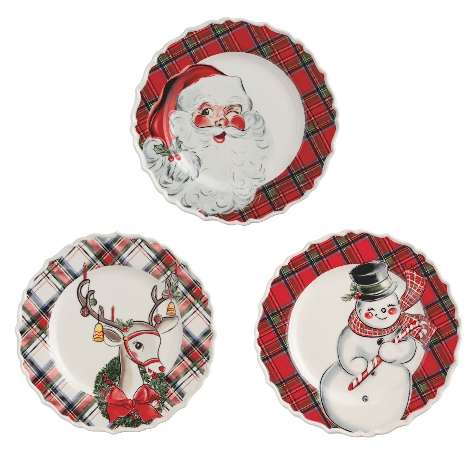 Tree Tartan Plate