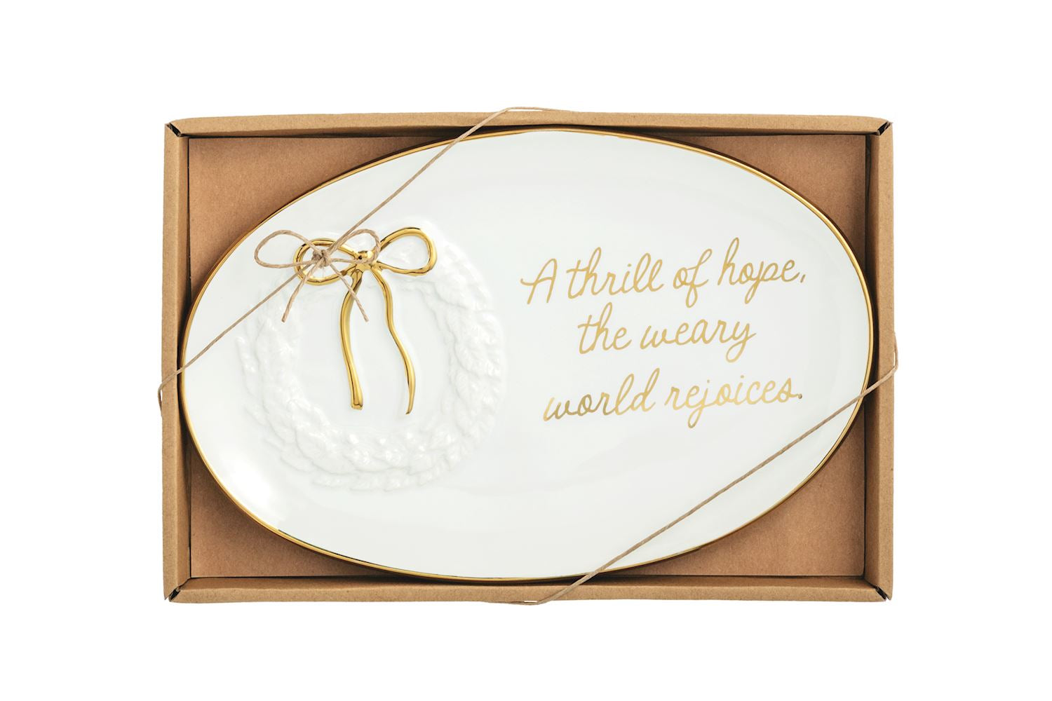 World Rejoices Plate