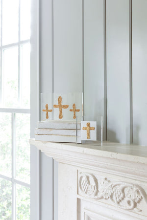 Small Cross Acrylic Plaque