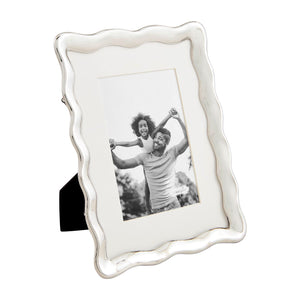 Wavy Silver Frame