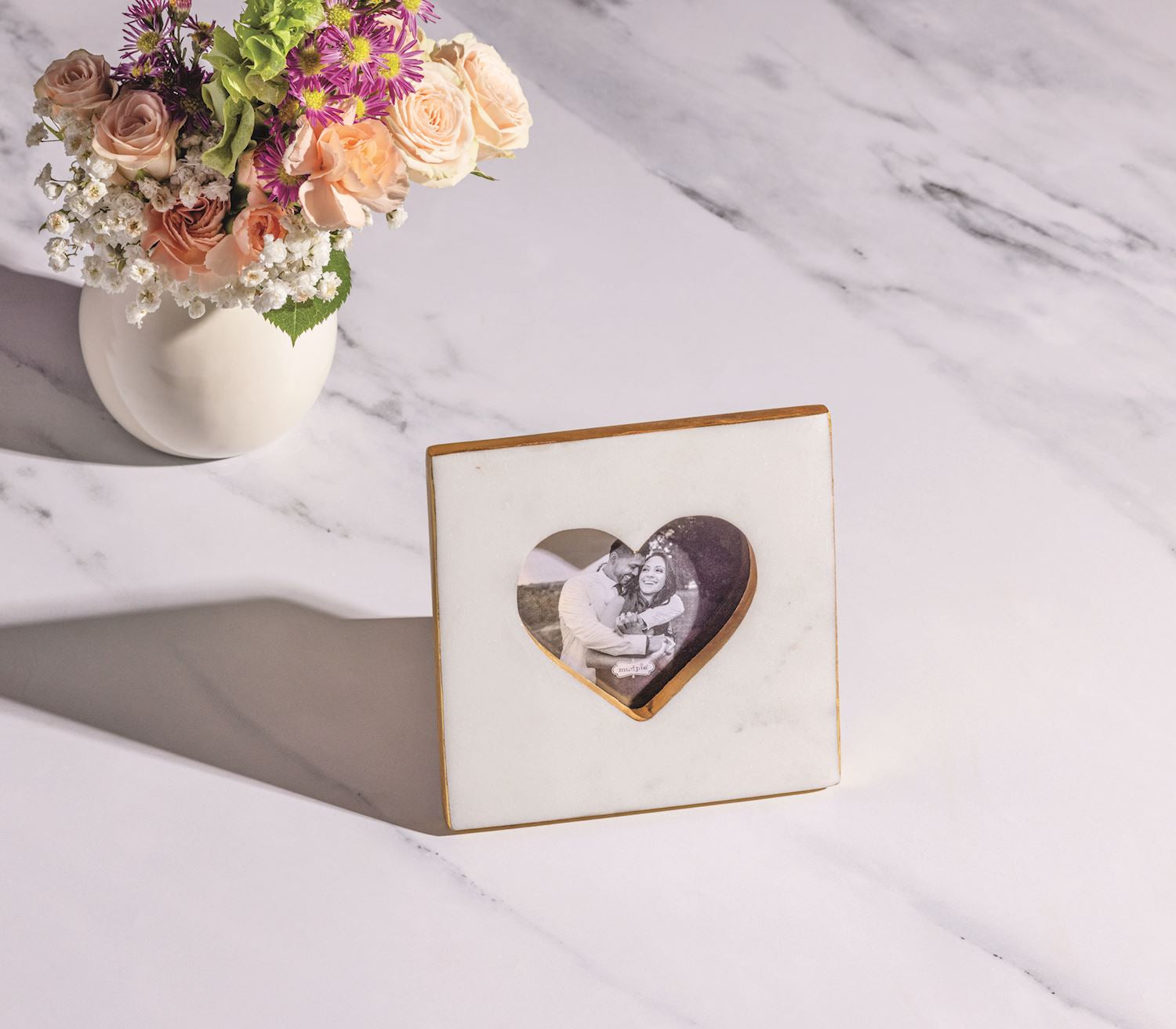 Marble Heart Frame