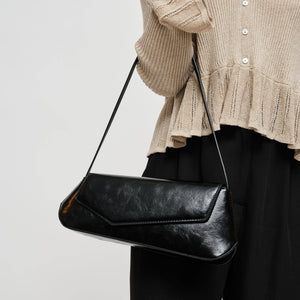 Mett Shoulder Bag: Black