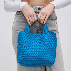 Sky's The Limit - Small Woven Neoprene Crossbody: Wine