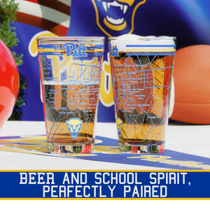 University of Pittsburgh Pint Glass