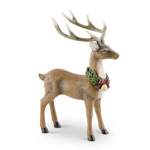 Reindeer with Wreath