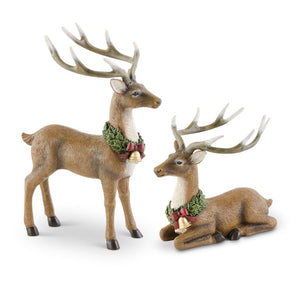 Reindeer with Wreath