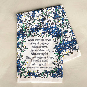 It Is Well Hymn Tea Towel