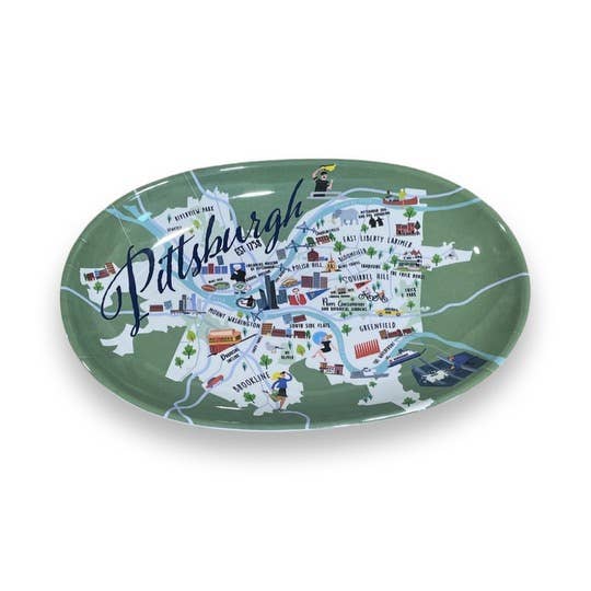 Pittsburgh Tidbit Tray