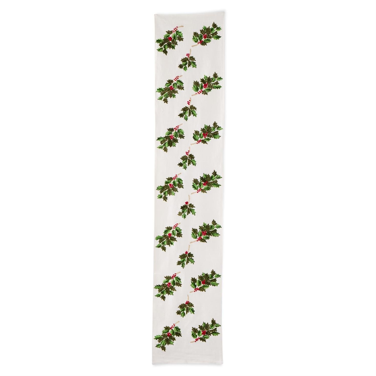 Holly Leaves Runner