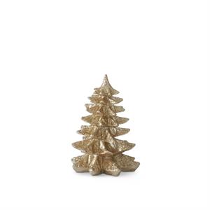 Gold Glittered Resin Christmas Tree