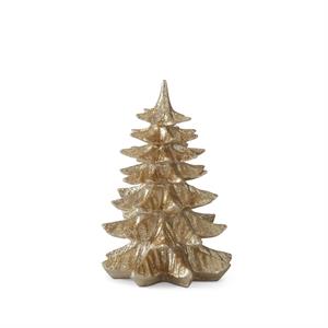 Gold Glittered Resin Christmas Tree
