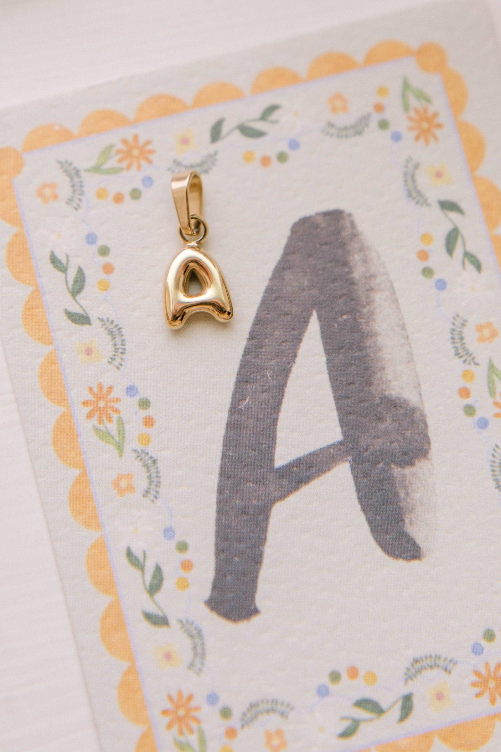A - Letter Charm