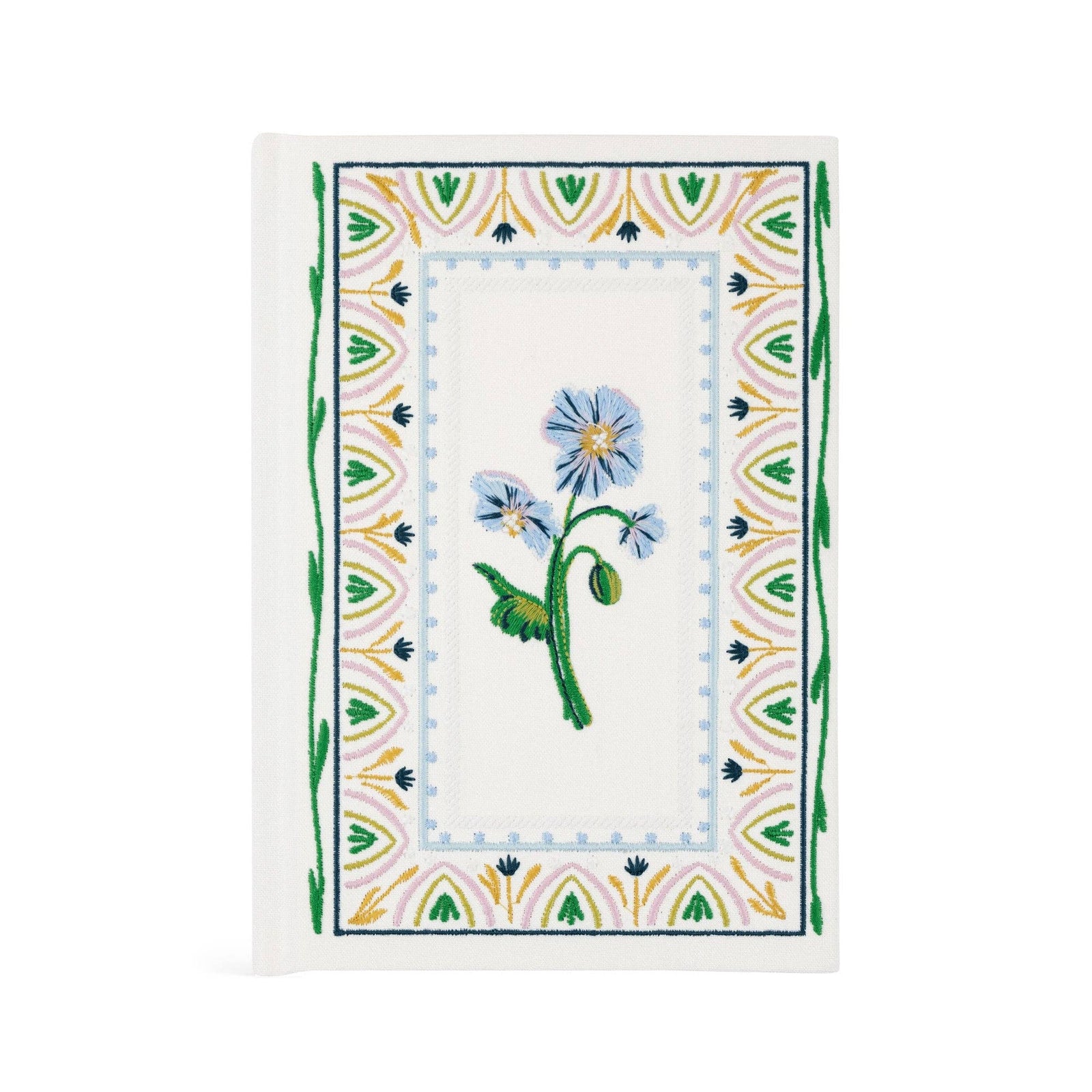 Lisbon Theme Embroidered Notebook Journal