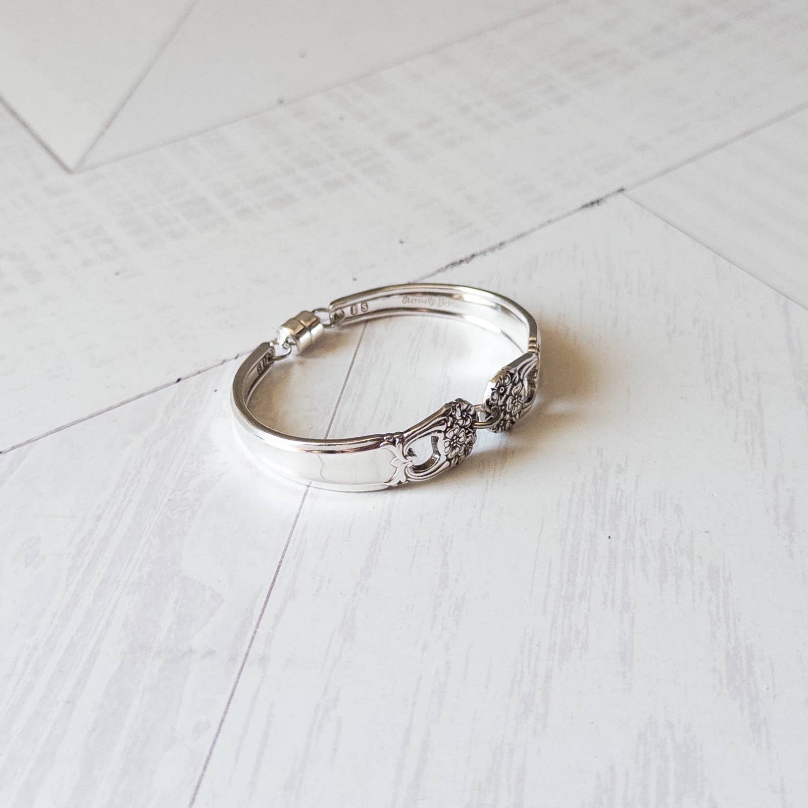 Eternally Yours Silverware Bracelet
