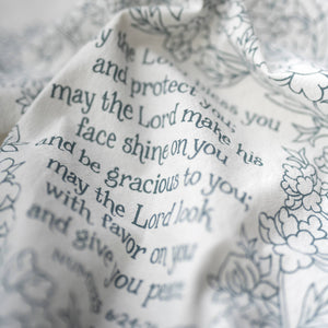The Blessing Scripture Tea Towel