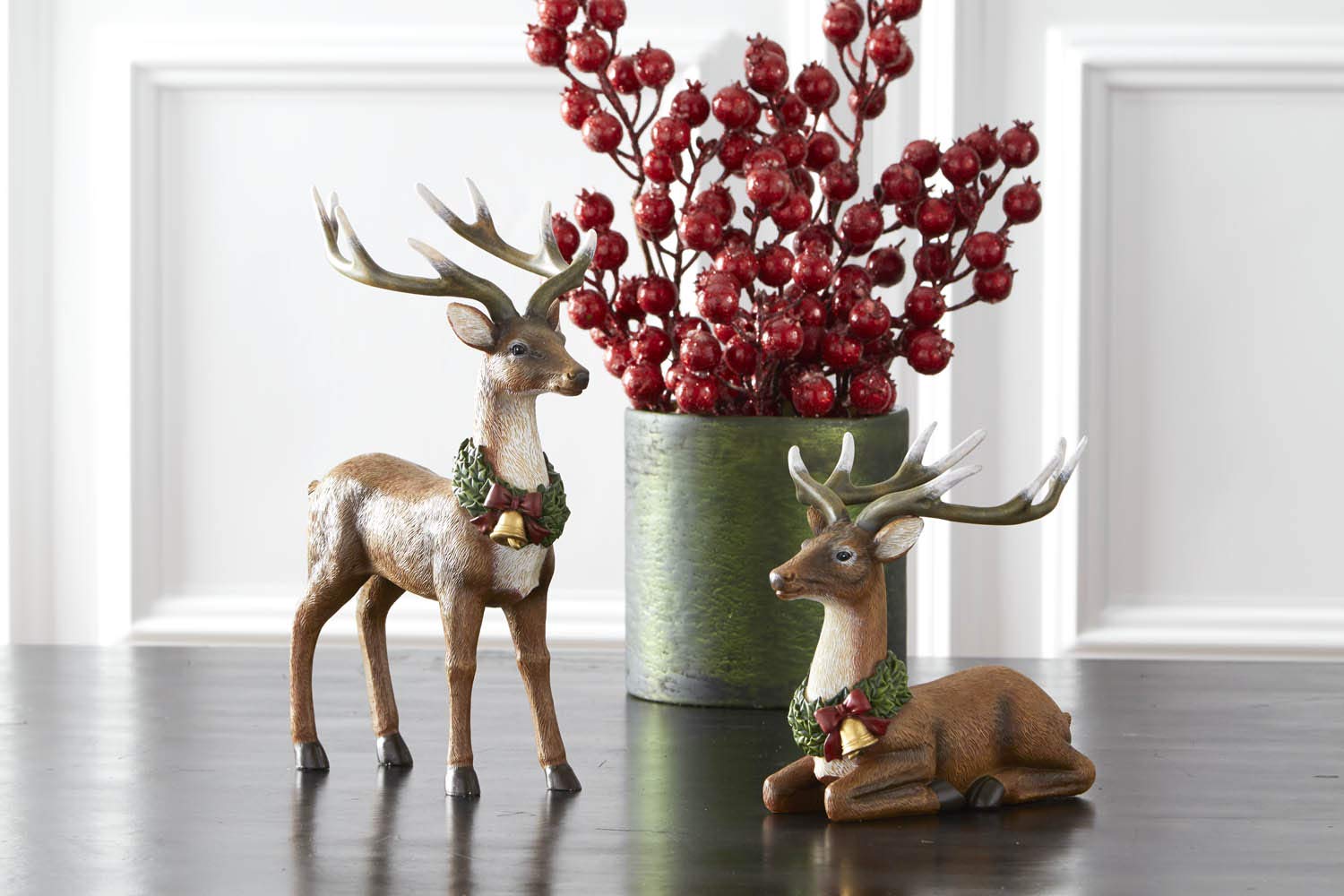 Reindeer with Wreath