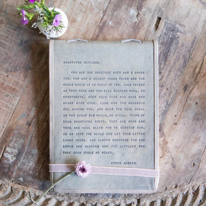 Beautiful Darling Leather Journal