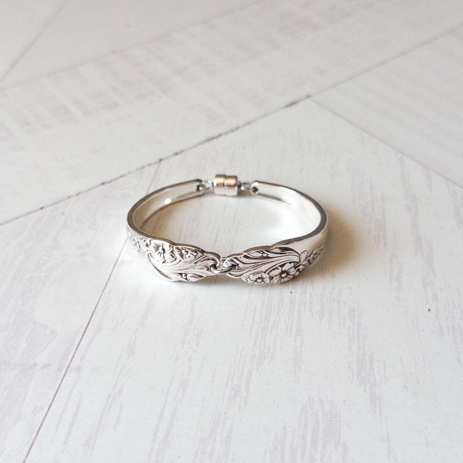 Evening Star Silverware Bracelet