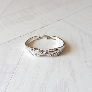 Evening Star Silverware Handle Bracelet
