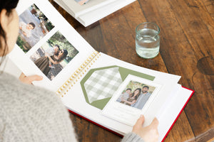 Holiday Card Book - evergreen