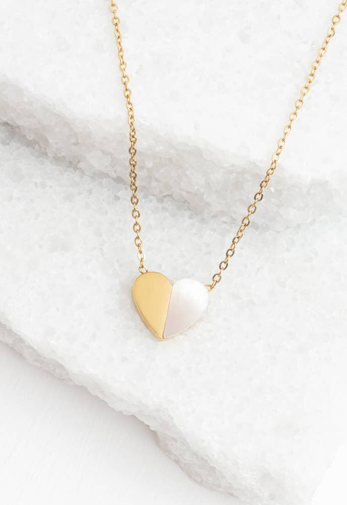 Give Hope Heart Necklace