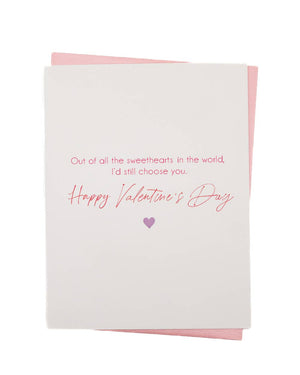 'Sweethearts' Valentine's Day Card