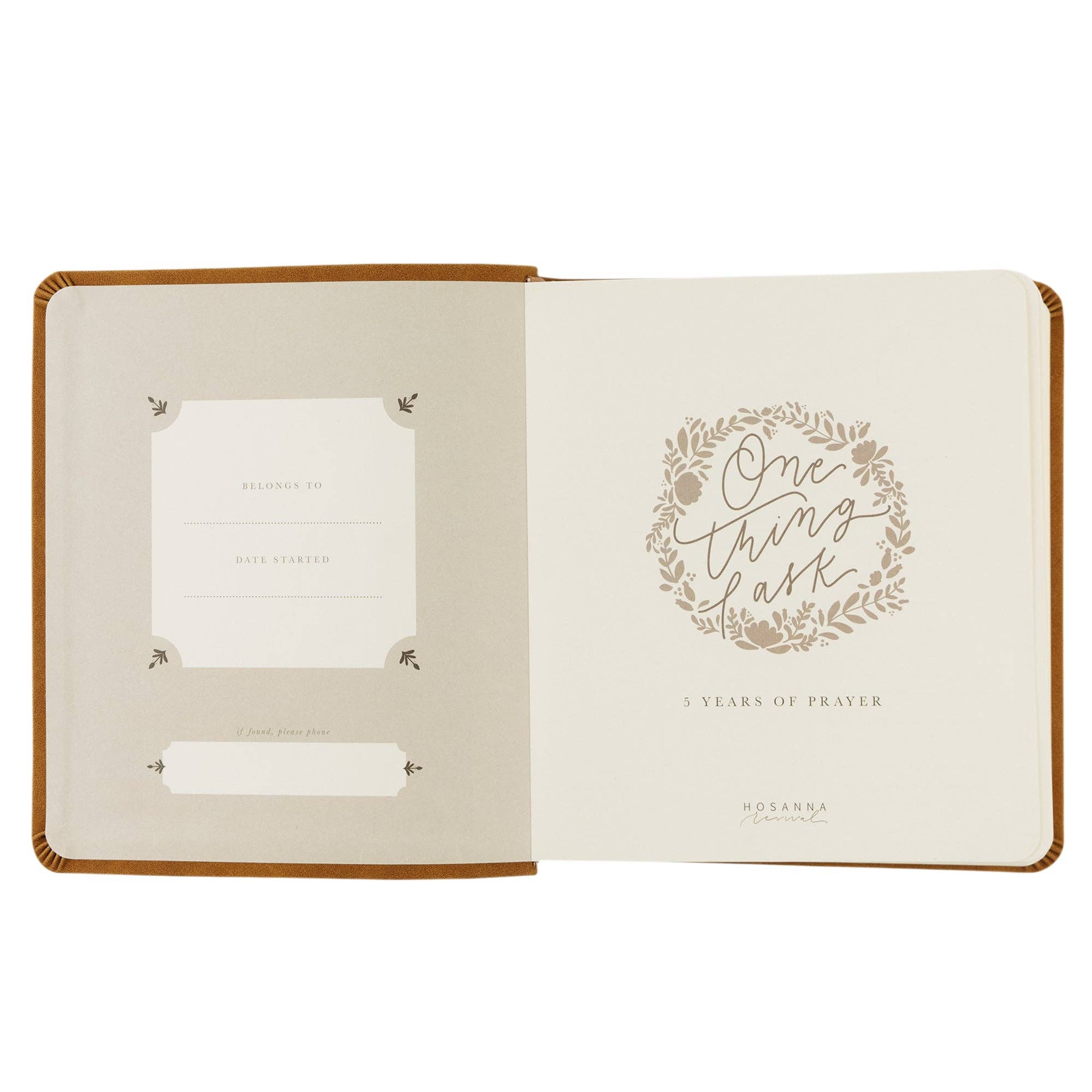 5-Year Prayer Journal: Amelia Theme