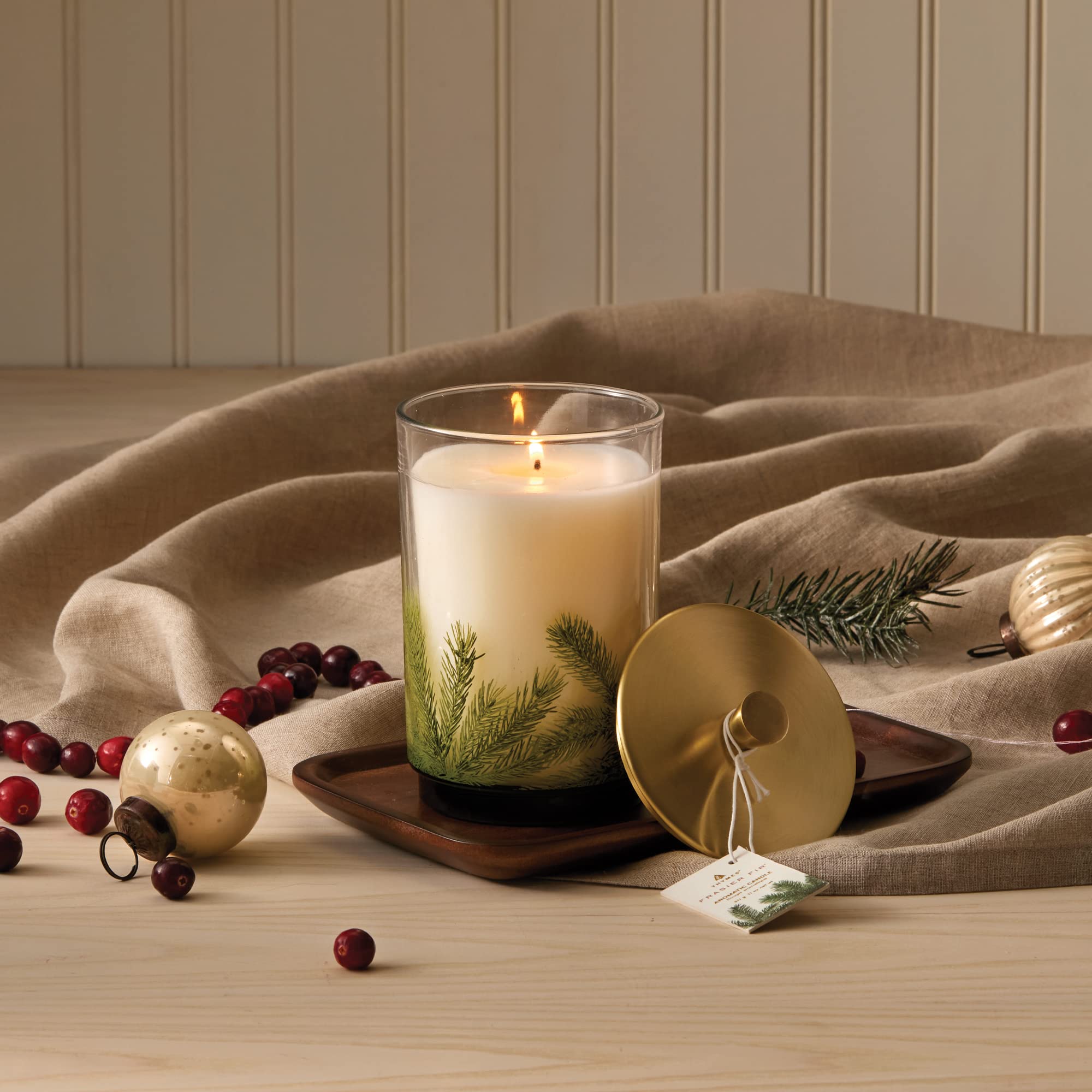 Frasier Fir Large Pine Needle Luminary