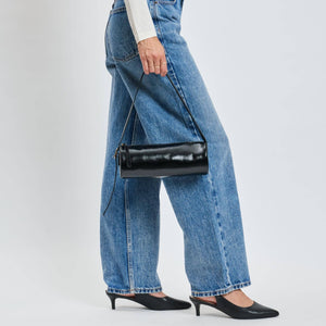 Mila Shoulder Bag: Black