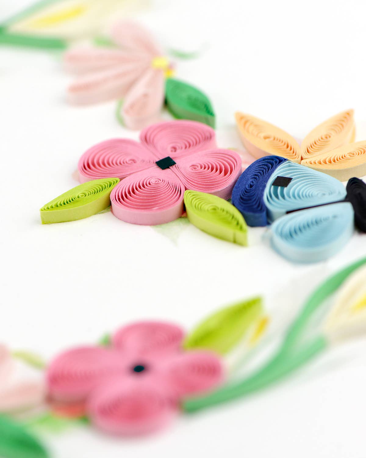 Floral Heart Quilled Card