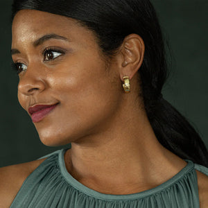 Cleopatra Classic Small Hoop Earrings - gold