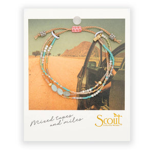 Mixed Tapes and Miles Bracelet - Amazonite