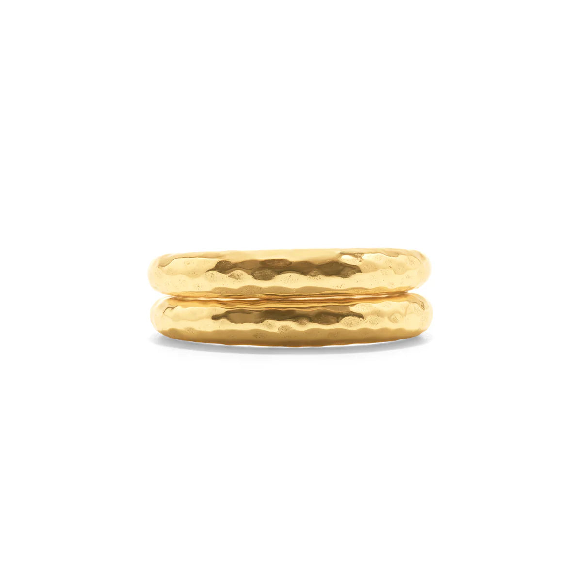 Cleopatra Slice Stacking Ring Set - gold