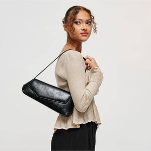 Mett Shoulder Bag: Black