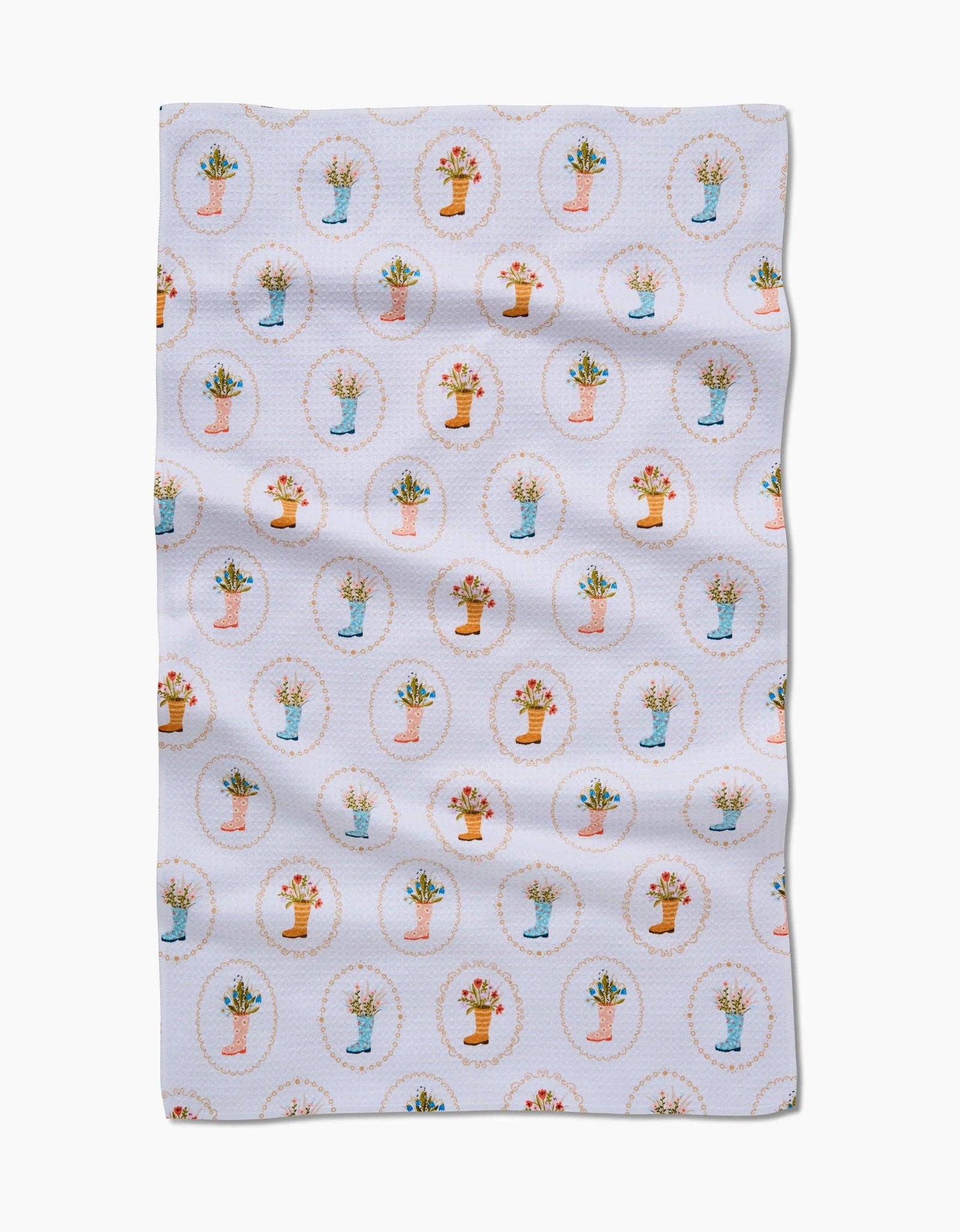 Rainboots in Bloom Towel