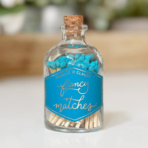 Fancy Matches - deep teal