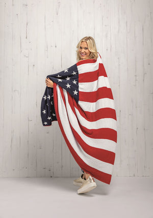 American Flag Blanket