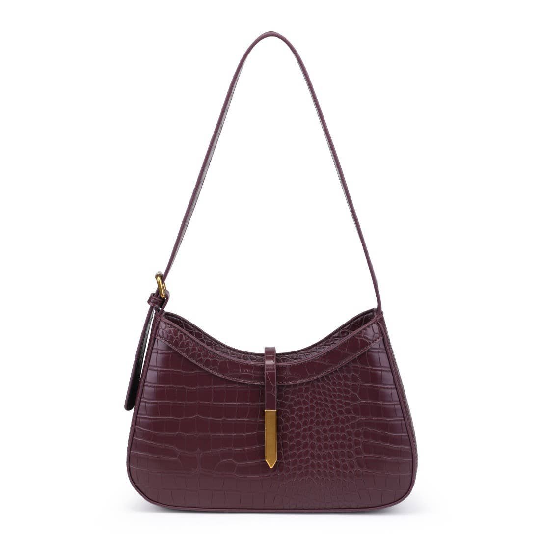 Judith Shoulder Bag: Wine