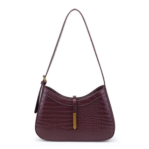 Judith Shoulder Bag: Wine