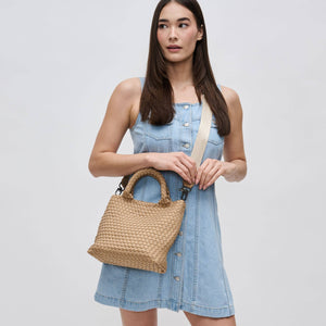 Sky's The Limit - Small Woven Neoprene Crossbody: Wine