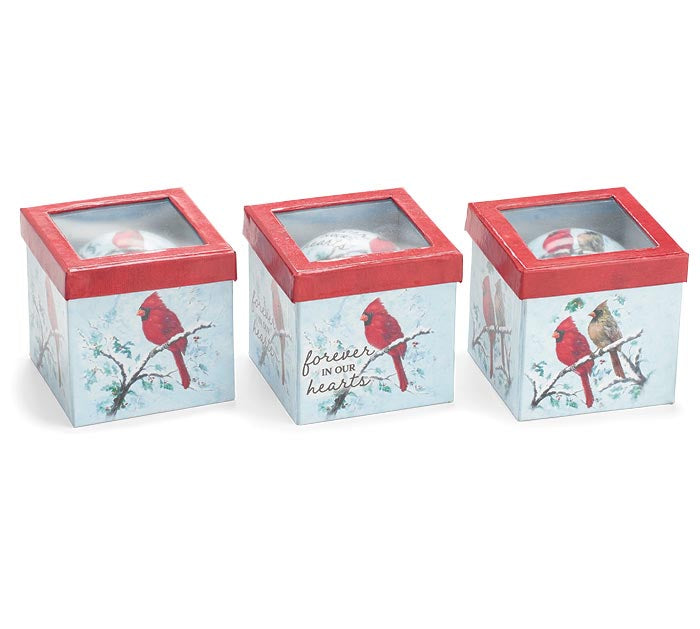 Boxed Cardinal Ornament