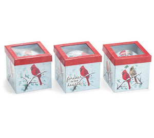 Boxed Cardinal Ornament
