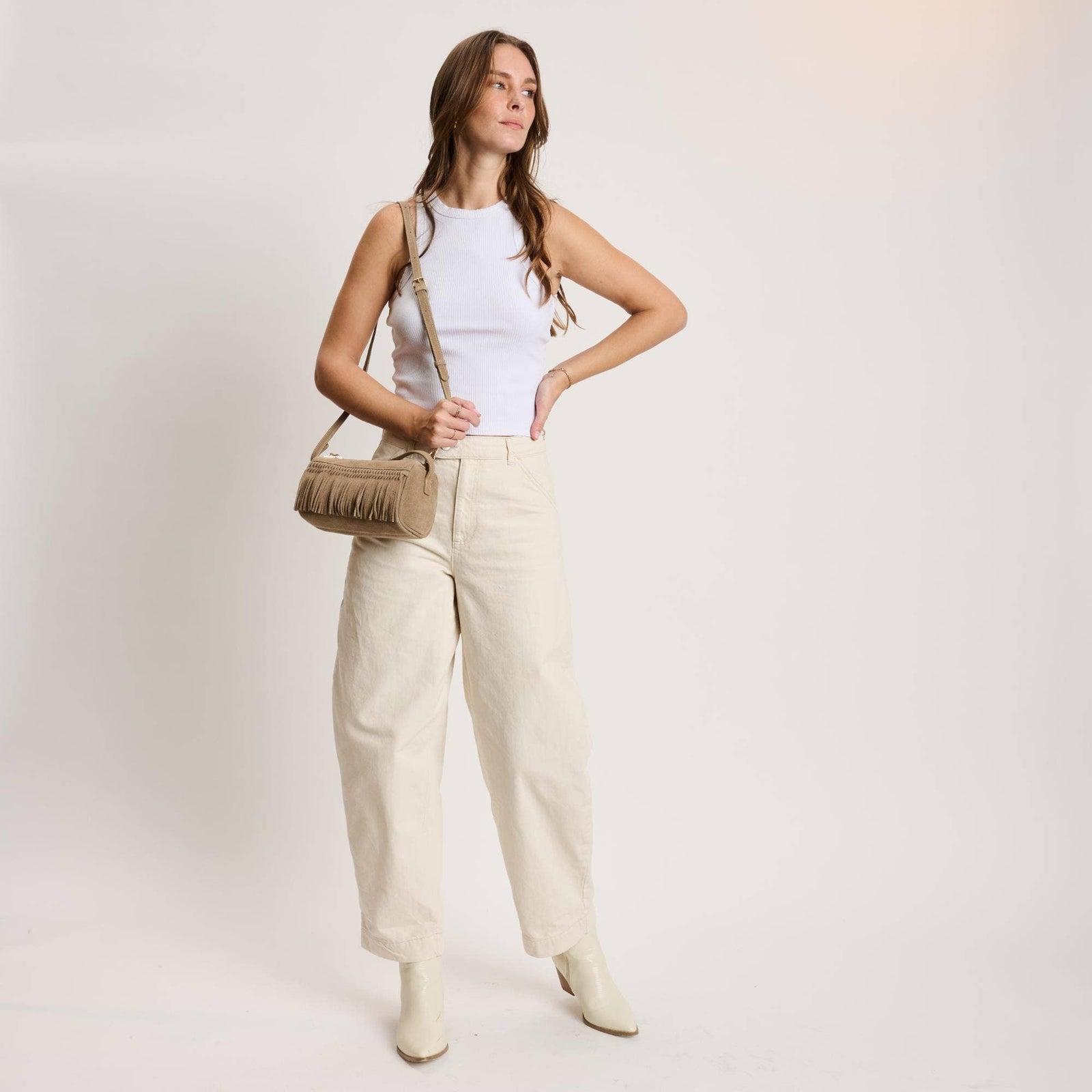 Emmi Shoulder Bag: Sand